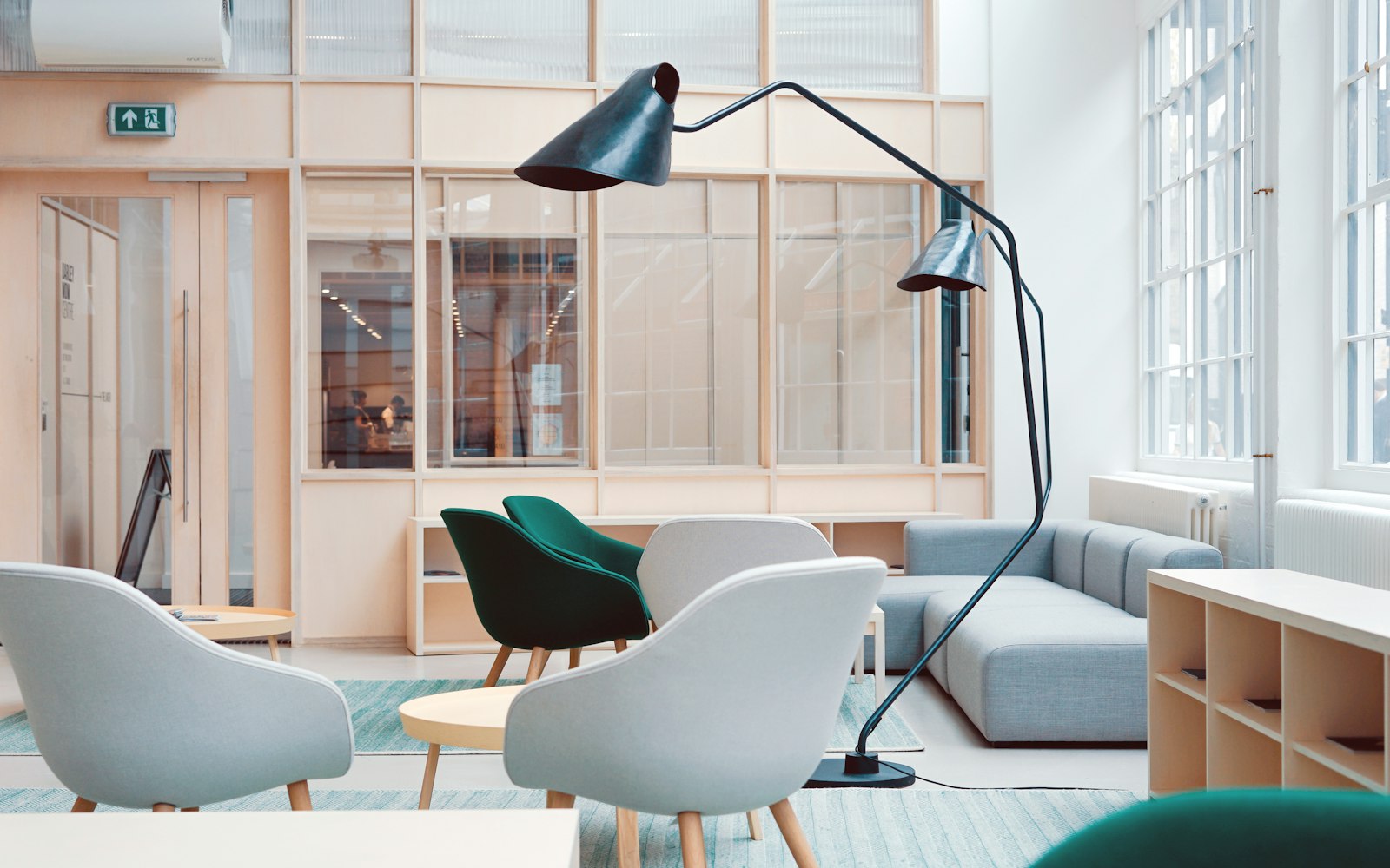 Blick in das Identity-Team Büro